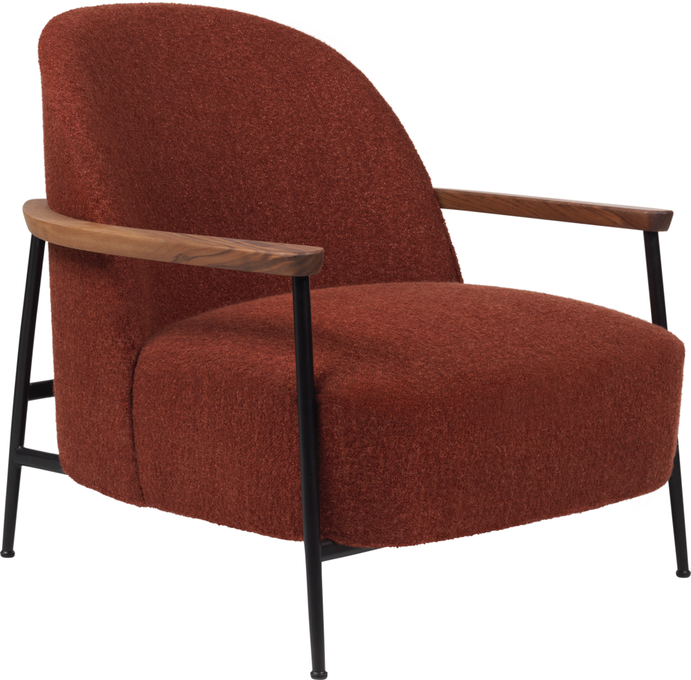 Sejour Lounge Chair With Armrests Ikonhouse